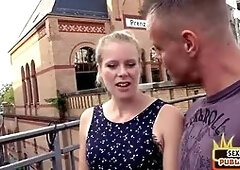 Inked public babe fucked by sex date outdoor in amateur sex