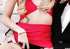 Hot Wife Alba Lala Cuckolds Her Spouse By Banging A Larger Schlong Guy