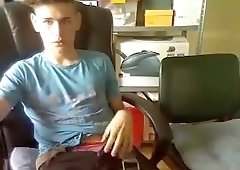 Incredible male in crazy amature, cum shots homo adult clip