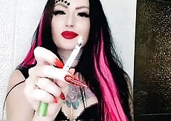 Cigarette Smoke. Smokin' Fetish. Hawt Smokin' Domme