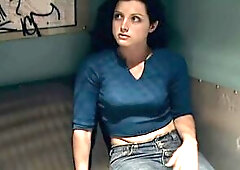 This avid brunette hair drops to her knees then bows over for raw pounding in the indecent subway car - see each unfathomable thrust.