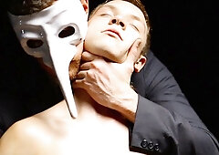 Pale-assed Elder Stewart bends over to get fucked by his superior