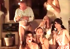 Diaper challenge eating ice cream in girls and diaper on webcam