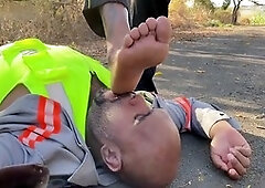 Feet humiliation, amateur gay, foot fetish