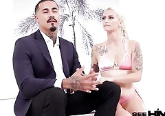 Cece Rims Showtime’s Butt Then Her Twat Takes His Girthy Wang!