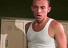 Gay hunk seduces a cop with a big dick