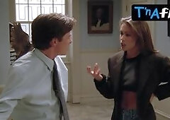 Alyssa Milano Sexy Scene  in Spin City