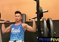 PETERFEVER Alex Chu Taunts Huges Prick While On Bathroom