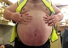 Thick, gay bear, gay belly