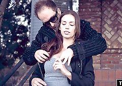 TEENFIDELITY - Madi Meadows blindfolded blow-job and internal cumshot