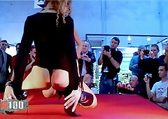 Besançon erotic salon 2007 show number 1 by Alycia Lopez with Alicia Dark - MMM100