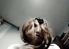 White Anine Pt7! Female masked Anine a hotty rides on top!