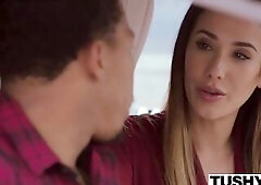 Eva's shown an interest in rencounter up and this babe can not miss the opportunity to get her side of the story heard. But when her sources are