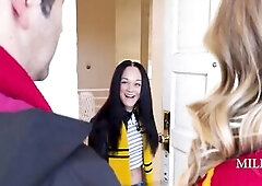 mother I'd like to fuck Told Yeah To Anything, Ended Up Banging At Suit Party - Millie Morgan, Donnie Punk