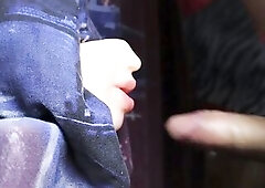 whilst that babe was silent i plunged my large hawt penis into her lovely juicy throat