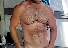 I let a group of gays watch me masturbate on cam