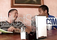 Lewd Waitress Liv Aguilera Offered Sex by Customer and Gets Drilled Hard