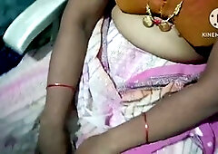 Desi village wife enjoys a refreshing coke in the great outdoors