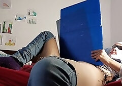 Try not to cum, big tits hairy pussy, first-timer