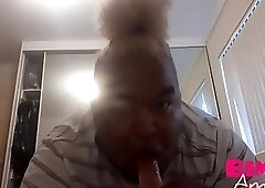 bimbo shemale amirah sucking with taking a log up a anu