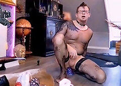 4k porn, sheer socks, solo