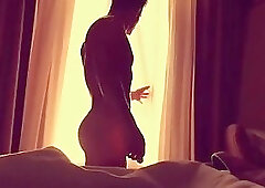 Brent Corrigan Naked In His Hotel Room At Joshua Tree