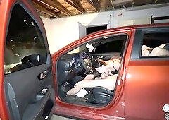 Teen sneaks out to cheat in her boyfriend’s car