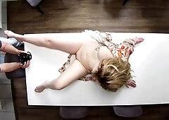 Roleplay, nude photoshoot, photo session