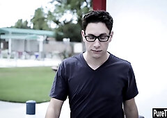 Naive Teen 18+ Paid Her Licence With A Hardcore Blowjob