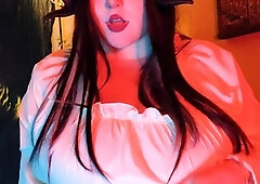 Big boobs milf masturbates with her dildo