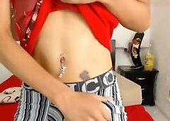 Hot Colombian Cum Show