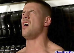 Cumshot loving jocks at the club sucking cock