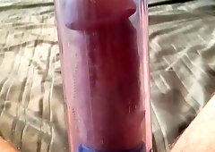 Jizm Rock Hard after Pumping Cock