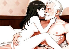 THIS BABE CRAVES SEX IN ADVANCE OF BECOMING A NUN. GRANDPA WITH YOUTHFUL WOMAN. AI GENERATED