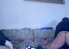 Papa Giorgio's Visit Leaves Cum in My Ass