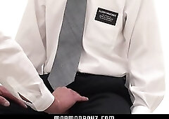 MormonBoyz - Handsome priest leader strokes bound gay missionary’s cock