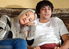 MILF Cleaning And Teasing While I Watching A Movie