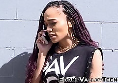 Uniformed black 19yo gets fingered