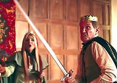 Lustful lesbian MILFs smutty adult scene