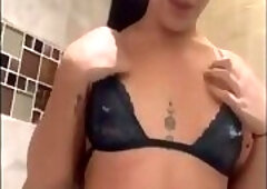 Valeria shower mast in panties