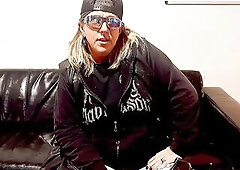 Biker lady gets a makeover and try-out to do porn.