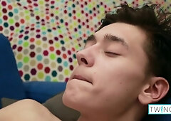 Dark-haired Lad Logan S Wanks And Blows a load!