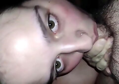 Sucking Hubbys Dick And Smoking Like A Little Slut