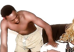 Superpowered Cutie on Assignment Gets Enticed - Ends up Sharing Jock with Stepmom