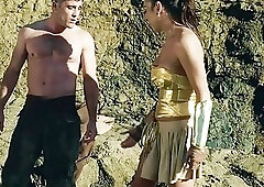 Hot shemale ass lick and facial