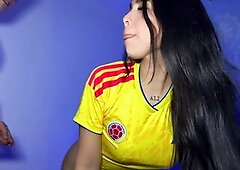 Fresh epic defiance with the stickers from the World Cup album! I tried to complete the album during the time that masturbating... and I ended up havi