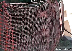 Batty Boy young guys part semi naked batty man fellow tear up youngsters fuckhole