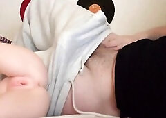 Hunk with large Schlong Bangs Realistic Sex Toy