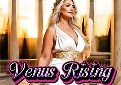 Venus Rising met up with Breasty Bexx and her giant bazookas for a hot belt-on screwing