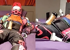 Gay cock milking machine, vr headset, gay colored hair